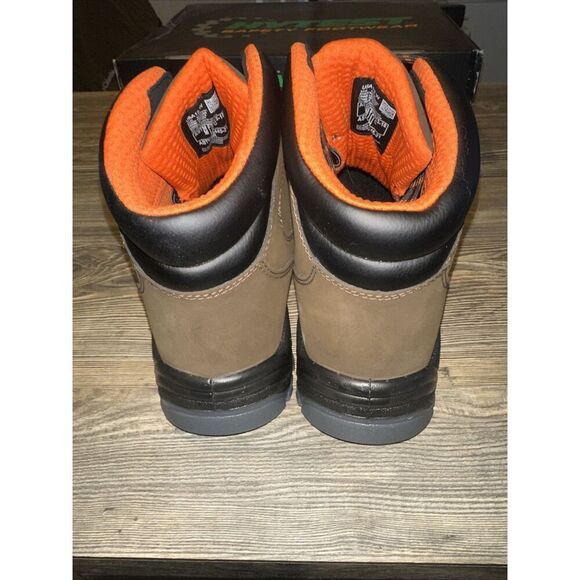Hytest DA 6" Knox WP ST EH Brown Steel Toe Boots. Size 12W. Waterproof. NWT. - Picture 7 of 9